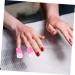Lot de 20 Embouts Dissolvant pour Faux Ongles Rose Taille Unique R utilisable Couverture Ablation Ongles pour Manucure P dicure Usage Professionnel et Personnel - Buy Online on GoSupps.com