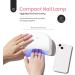 Beetles Gel Polish with LED Lamp: 6 French Manicure Colors Kit - Salon Quality DIY Gel Nail Set with Base, Top Coat, Soft Pink, Snow White - Perfect Gift - Buy Online on GoSupps.com