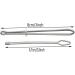 AXLIZER Stainless Steel Sewing Loop Kit - 2pcs Metal Drawstring Threader & Tweezers Set for DIY Knitting - Flexible & Durable - Buy Online on GoSupps.com