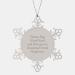 Dream Big Work Hard and Become an Amazing Dental Hygienist Snowflake Ornament Gifts from Family for a Magical Christmas