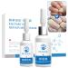 Allbesta Enzymatic Gel + Repair film Toe Nail Rescue Set Nail Care Nail Repair for Nails & Cuticles