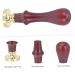 Healeved 1pc Dispensing Plate Tool Eye Shadow Pressure Stamper Blush Stamper Eyeshadow Stamper Wooden Handle 1 count (Pack of 1) Brown - Buy Online on GoSupps.com