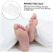 minkissy 2 Pairs Footsticker Foot Foot Peel Booties Skin Peel for Feet Cracked Heel Repair Dead Skin Foot Peel Exfoliating Socks Heel Care Exfoliator White Abs Baby White medium - Buy Online on GoSupps.com