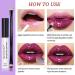 Prevessel Glitter Lip Kit - 4 Metallic Colors Long-Lasting Glossy Lipsticks & Glitter Powder - Ideal for Parties & Carnivals - Includes Lip Primer & Brush - Buy Online on GoSupps.com
