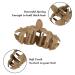 4pcs Flower Hair Clips for Women | Matte Hawaiian Hair Accessories - Strong Hold Claw Clips - Buy Online on GoSupps.com