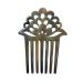 Marycrafts Lotus Flower Buffalo Horn 7 Prongs Hair Fork Side Comb Pin Accessory (MultiColor) - Buy Online on GoSupps.com