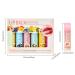 6 Pack Fruit Flent Lip Balm Set for Girls - Moisturizing Hydrating Lip Care Gift Natural Anti-Dry Anti-Crack Gloss for Dry & Chapped Christmas Birthday Gifts for Women Teens - Buy Online on GoSupps.com