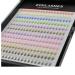 240pcs 10D Premade Fan Eyelash Extensions - Soft Lightweight Colorful Individual False Lashes (12 Colors 8-16mm - Buy Online on GoSupps.com