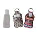 Ranxizy Neoprene Keychain for 30ML Hand Sanitizer Bottles - 4 Pack Leopard Print | Travel Containers Holder Keyring for Gym, Shampoo, Lotion, Soap, Perfume - Buy Online on GoSupps.com