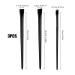 3pcs Eyeliner Brush Kit | Flat Thin Beveled Eyebrow & Angled Brow Brushes for Eyeliner & Eye Makeup - Buy Online on GoSupps.com