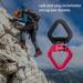 Swivel Connector 30kN - Jiameiyi 360 Rotator Swing Spinner | Outdoor & Indoor Safety Aluminum Alloy Climbing Rotor - Black - Buy Online on GoSupps.com