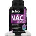 NAC Supplement N-Acetyl Cysteine Pills - 750mg N Acetyl Cysteine Pure Vitamin Capsule - Daily Liver Support Formula for Lung Cleanse Health, Kidney Detox, Brain & Respiratory Supplements - 90 Capsules