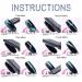 Buy SILPECWEE 6Pcs Cat Eye Magnetic Nail Design Kit - Innovative Nail Art Tools for Manicure & Accessories - Buy Online on GoSupps.com