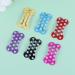 STOBOK 20pcs Mini Pet Hair Clip Bone-Shaped Snap Bows for Dogs and Cats - Grooming Topknot Bows for Parties and Birthdays - Random Color - Buy Online on GoSupps.com