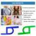 Sensory Silicone Chewing Tools for ADHD Teething & Autism | Chewing Tubes for Nail Biting & Speech Therapy - Green & Blue - Buy Online on GoSupps.com