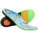 Kids Orthotic Insoles - Arch Support Cushioning for Flat Feet & Plantar Fasciitis | Heel Pain Relief | Size M (Little Kid 1-3.5) - Buy Online on GoSupps.com