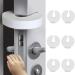 Door Pinch Guard (6 Pack) Baby Door Slam Stopper, Soft Foam Door Stopper. Prevents Finger Pinch Injuries, Slamming Doors, and Child or Pet from Getting Locked in Room