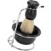 Premium Shaving Bowl & Brush Set - Nylon Brush Stand & Large Capacity for Travel | International Shipping - Buy Online on GoSupps.com
