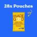 MadeGood Granola Minis Chocolate Banana 24g (28 Count) Gluten Free Snacks - Buy Online on GoSupps.com