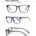 Square Nerd Blue Light Blocking Reading Glasses 1.25 Leopard/Black - Unisex Anti-Blue Ray Eyeglasses - Buy Online on GoSupps.com