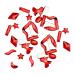 dijiusidy 50 Pieces Glass Crystal Set Eye-catching Personalized Nail Art Rhinestones DIY Handcraft Manicure Accessories for Card Making Bright Red