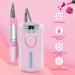 Portable Electric Nail Drill - 35000RPM Rechargeable Cordless Nail File for Gel Polish Removal - Professional E File for Acrylic Nails Manicure - Pink Kit Included - Buy Online on GoSupps.com
