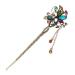 Lurrose Butterfly Hairpin with Tassel & Rhinestone - Chinese Hair Sticks for Women & Girls | Colorful & Elegant Hair Accessories | International Shipping Available - Buy Online on GoSupps.com