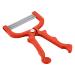 Practical Handheld Spring Facial Hair Removal Roller-Spring Plastic Beauty Epilator Roller Face Care Tool-3 Spring Threading Stick Applicator Spatula-Removal Epilator Safety Without Injury (Red)