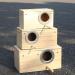 YJJKJ Pet Wood Bird Breeding Nesting Aviary Cage Box for Parakeets, Budgies, and Cockatiels - Buy Online on GoSupps.com