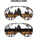Not All Who Wander are Lost - 4 Pack Sleep Eye Mask Blindfold | Soft Travel Eyeshade with Elastic Strap for Comfortable Sleep - Buy Online on GoSupps.com