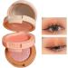 Makeup Palette - 3-Colored Powder | Multi-Layer er Compact Powder Makeup Blendable Long-Lasting All-Day Facial Cosmetic Makeup er Littryee 1# Moonlight Mermaid - Buy Online on GoSupps.com