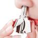PSMILE Battery-Free Professional Universal Stainless Steel Ear Nose Hair Trimmer Mini Nose Hair Cutter