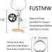 Ensianth Dog Keychain - Perfect Gift for Dog Lovers | Puppy Paw Print Keyring for Dog Owners | Ideal for Moms & Dads - Buy Online on GoSupps.com