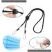 UNCLEOO 12 Pcs Face Mask Lanyard Face Mask Holder and Strap for Kids Adults Adjustable Length Strap Extender Ear Protector Lanyard for mask Relieve The Pressure of The Ear mask - Buy Online on GoSupps.com