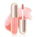 KISSIO Plumping Lip gloss Shimmer and Cool Make Lips Plump and Moisturizing Lip Gloss contains Peppermint and Beeswax Cruelty Free 0.19 oz 01 Lemonade 01#Lemonade