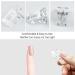 10 Pcs Plastic Nail Tips Clips for Quick Gel Nail Extensions - Transparent - Buy Online on GoSupps.com
