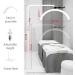 Toyshi Eyelash LED Half Moon Floor Lamp - Perfect Lighting for Beauty, Skincare, Lashes, Eyebrows, and Content Creation (White) - Buy Online on GoSupps.com