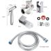 Premium Stainless Steel Handheld Toilet Bidet Sprayer | Ultimate Bathroom Shower Water Spray Head Set - Buy Online on GoSupps.com