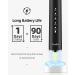 7am2m Sonic Electric Toothbrush - 6 Brush Heads, 60 Days Charge, 5 Modes, Smart Timer (Black) - Buy Online on GoSupps.com