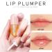 2 PCs Lip Plumper Gloss Kit - Natural Makeup Hydrating Lip Serum for Fuller Lips & Fine Line Reduction | Derol Lip Care - Buy Online on GoSupps.com