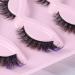 Colored Wispy False Eyelashes - Fluffy Faux Mink Cat Eye Lashes Kit | 10mm Natural 3D Lashes - 5 Pairs Easy to Apply - Buy Online on GoSupps.com
