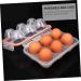 Uonlytech 1pc Box Outdoor Egg Carton Eggs Refrigerator Containers Outdoor Egg Container Take Egg Tray Orange 19.2X8.7X13.4CM - Buy Online on GoSupps.com