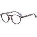Suertree Blue Light Filter Reading Glasses Computer Gaming Round Eyeglasses PC Anti Fatigue Reading Aid UV Protection for Men Women Gray 1.5x