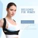 Focuswell Posture Corrector | Adjustable Back Brace for Women | Black S-M Size | Shoulder Neck Back Pain Relief Support - Buy Online on GoSupps.com