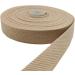 1 Inch Wide 10 Yard Heavy Cotton Webbing Strap for Bag Handles & Belts - Khaki - Buy Online on GoSupps.com