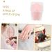  FOMIYES FOMIYES 200 Sheets Nail Pads Wipes Nail Pads Nail Polish Remover Dip Polish Remover Travel Nail Polish Remover Finger Nail Polish Remover Gel Polish Remover For Nails Cotton Sheet Pink - Buy Online on GoSupps.com