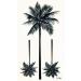 ONCEX Mini 3 Sheets Coconut Tree Temporary Tattoo - Waterproof Island Summer Beach Stickers for Men and Women - Buy Online on GoSupps.com