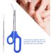 Long Handled Toenail Scissors Set Stainless Steel Pedicure Nail Tool Set Long Handle Toenail Scissors Nails File - Buy Online on GoSupps.com