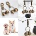 KREDHONG 2 Pairs Extra Loud Cat & Dog Bells Pet Tracker Bells Dog Bells Durable Brass Bells for Pets Collar Charm Pendant Bells for Dogs Cats Harness Training - Buy Online on GoSupps.com