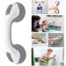 Harrianna Suction Bathroom Grab Rails 2 Pack(White-Gray) Bathroom Balance Bar-12 Inch Shower Handle Bar Offers Safe Grip with Strong Hold Suction Cup for Bathtubs and Showers Seniors Disabled Handicap Elderly Safety Grip Grab Assistance Product - Buy Online on GoSupps.com